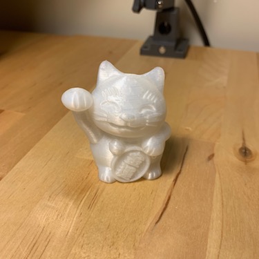 3D Printed Cat